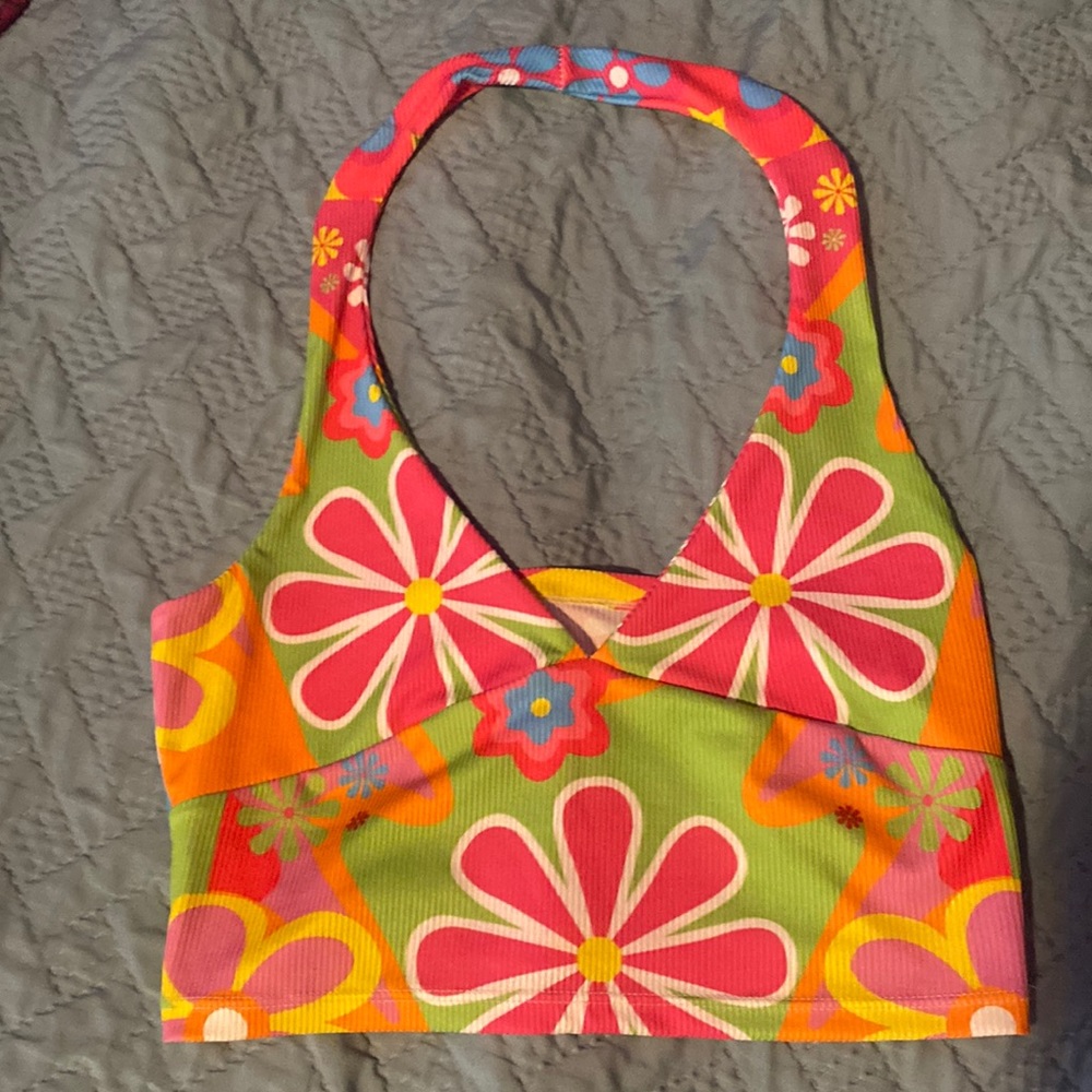 small halter top